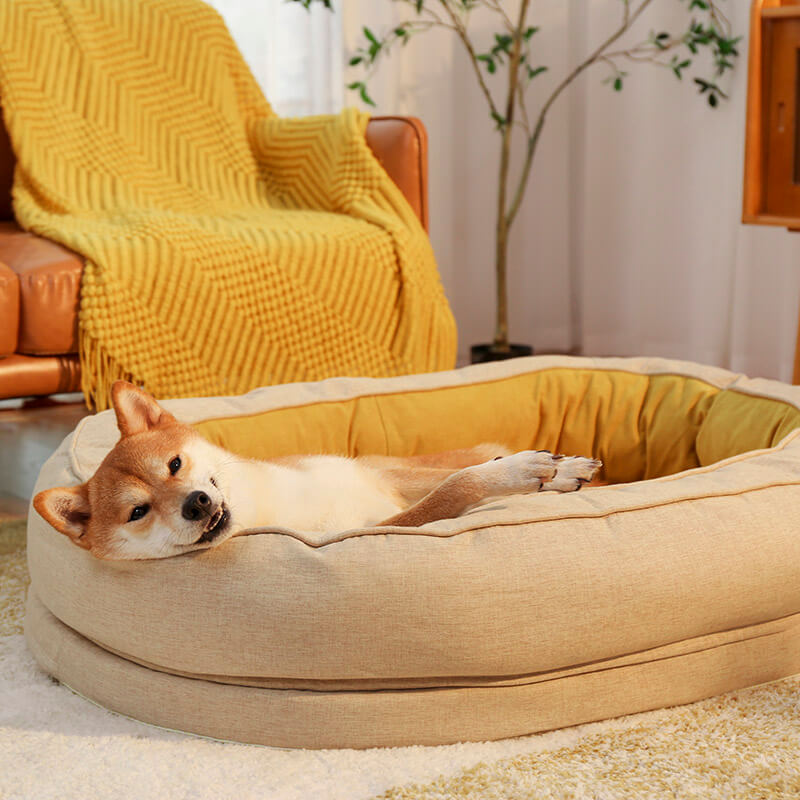 Dog Bed - Donut - FUNNYFUZZY