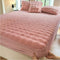 Plush Bubble Skin-Friendly Warm Fitted Sheet Mattress Cover