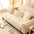 Biscuit Plush Soft Non-Slip Sofa Cover