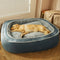 Couvre-lit – Grand lit chaud et profond pour chien orthopédique