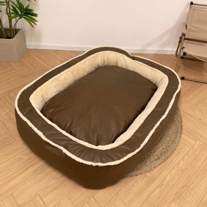 Large Warm Deep Sleeping Bed Dog Bed