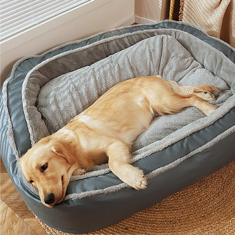 Bed Cover - Large Warm Deep Sleeping Bed Orthopedic Dog Bed