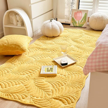 Leaf Cotton Mat Anti-scratch Protective Sofa Cover