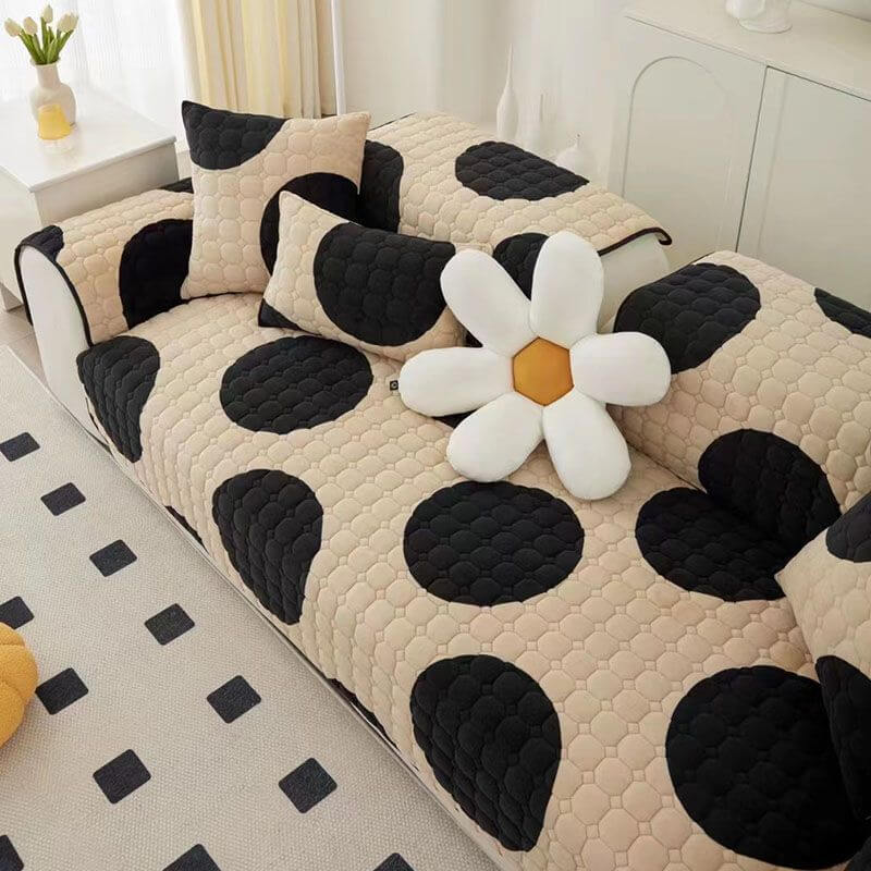 Milk Velvet Sofa Cover Furniture Non-slip Protection Sofa Cover