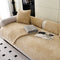 Thickened Plush Herringbone Non-slip Sofa Cover