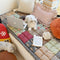 Handmade Vintage Floral Soft Stuffed Pet Mat Non-Slip Sofa Cover
