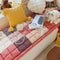 Handmade Vintage Floral Soft Stuffed Pet Mat Non-Slip Sofa Cover