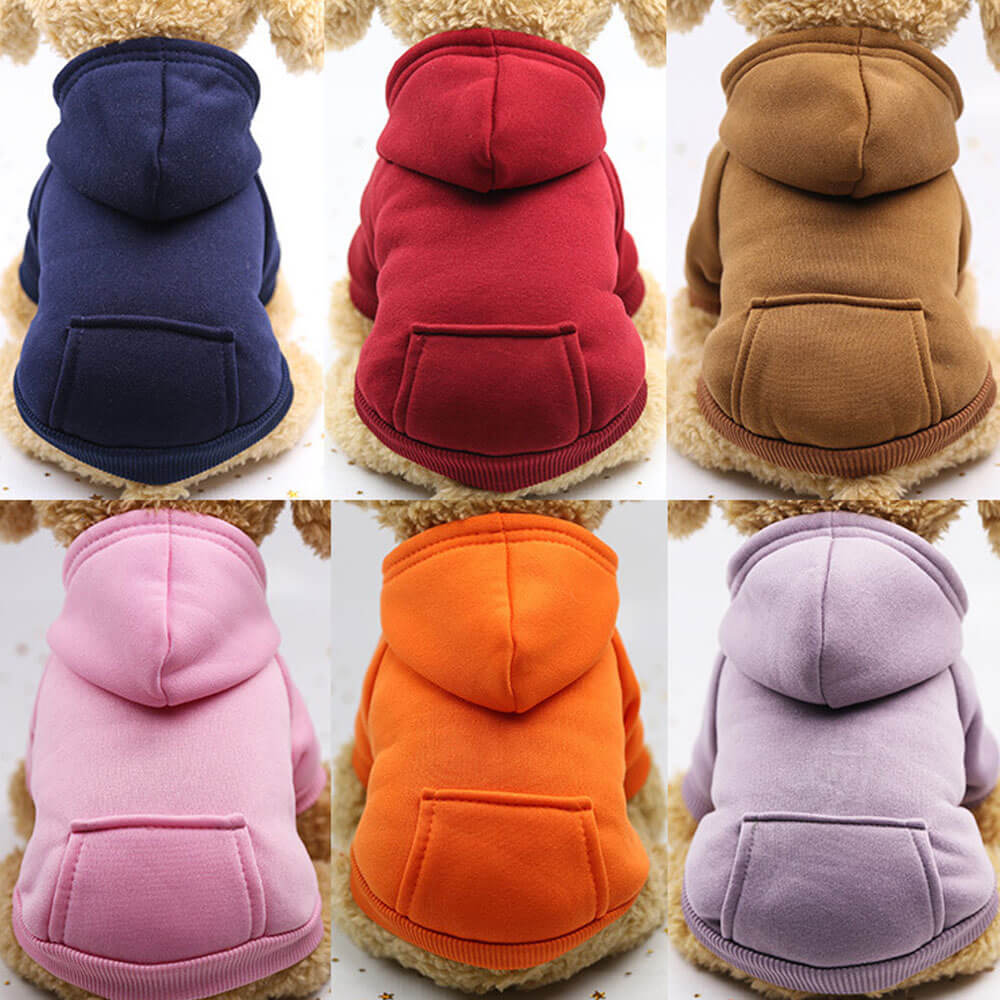 Colorful Cozy Dog Hoodies - Perfect for All-Weather Comfort