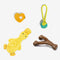 Interactive Cute Dog Chew Toy Set - Playful Fun
