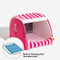 Lit orthopédique pour chien Trendy Stripe House - Cosy Hideaway