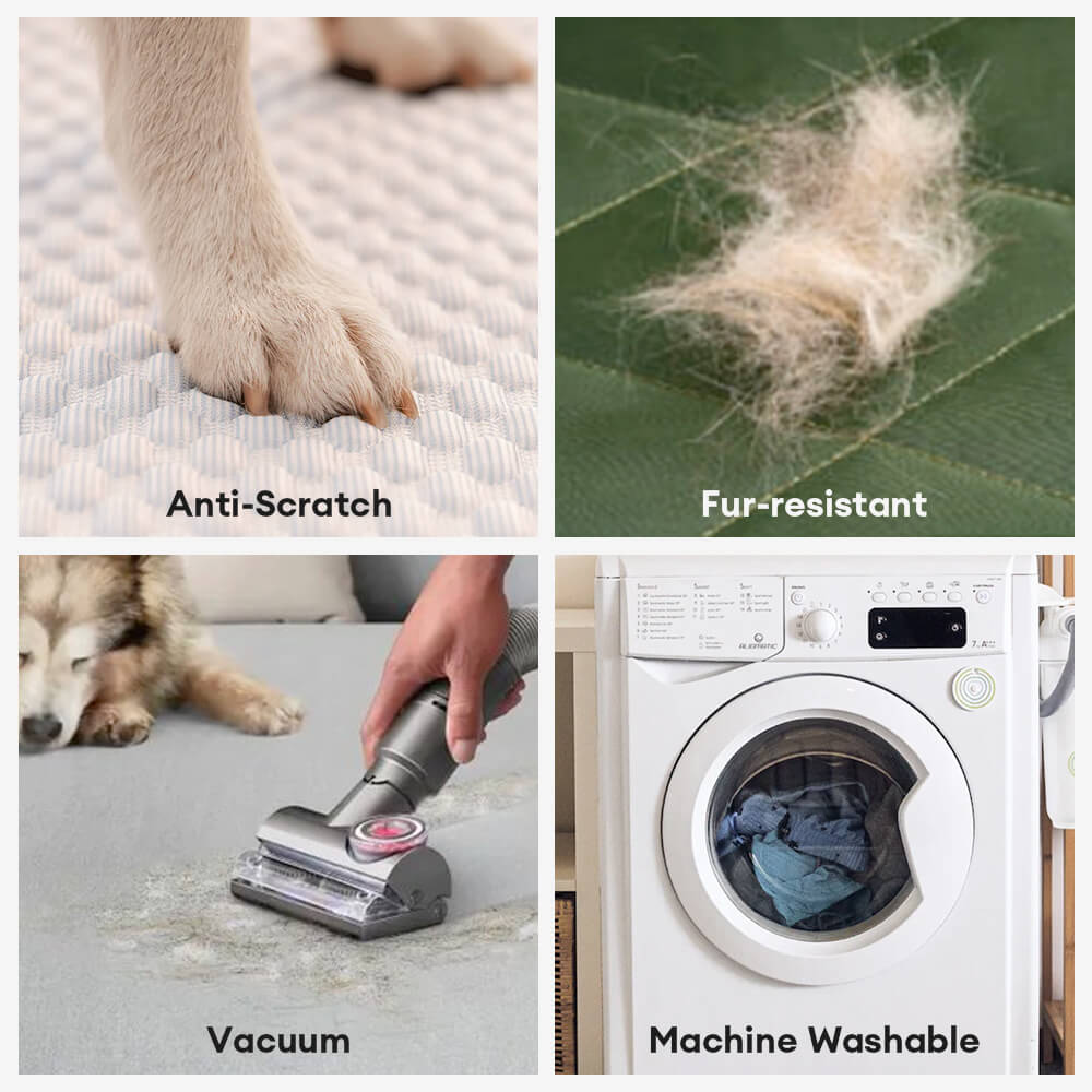 Wheat Leaf Texture All-Season Universal Elastic Full Protection Magic Sofa Cover