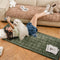 Make Waffle Biscuit Couch Cover – Cozy Soft Flannel & Breathable Pet Mat
