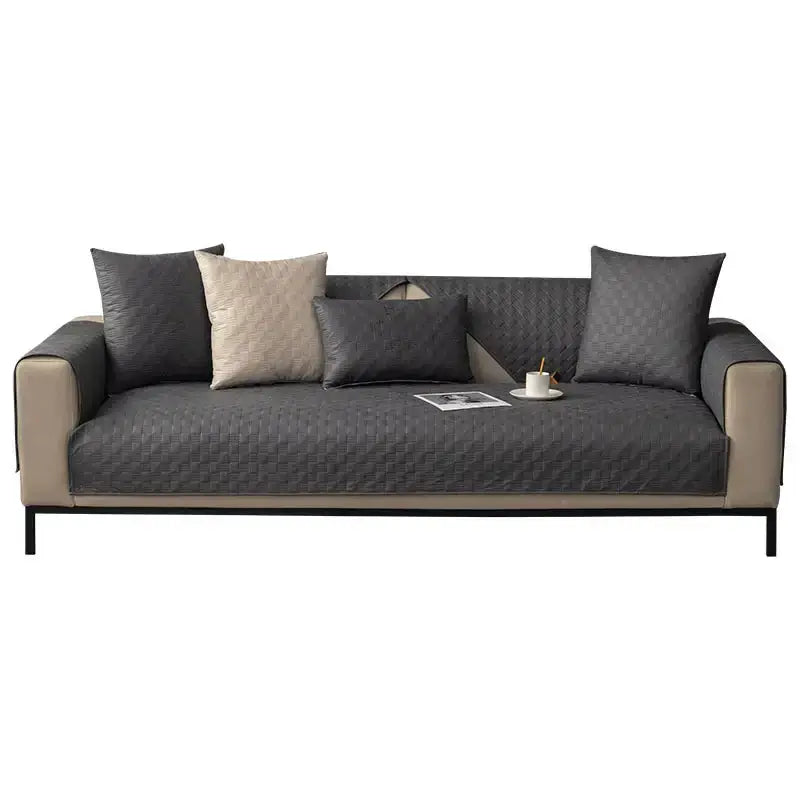 Water-resistant Leathaire Fabric Sofa Cover Furniture Protection Sofa Cover