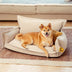 All-Season Chenille Dual-layer Removable Sponge Orthopedic Dog Bed With Pillow