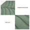 Couverture pour chien en forme de très grande feuille, tapis humain