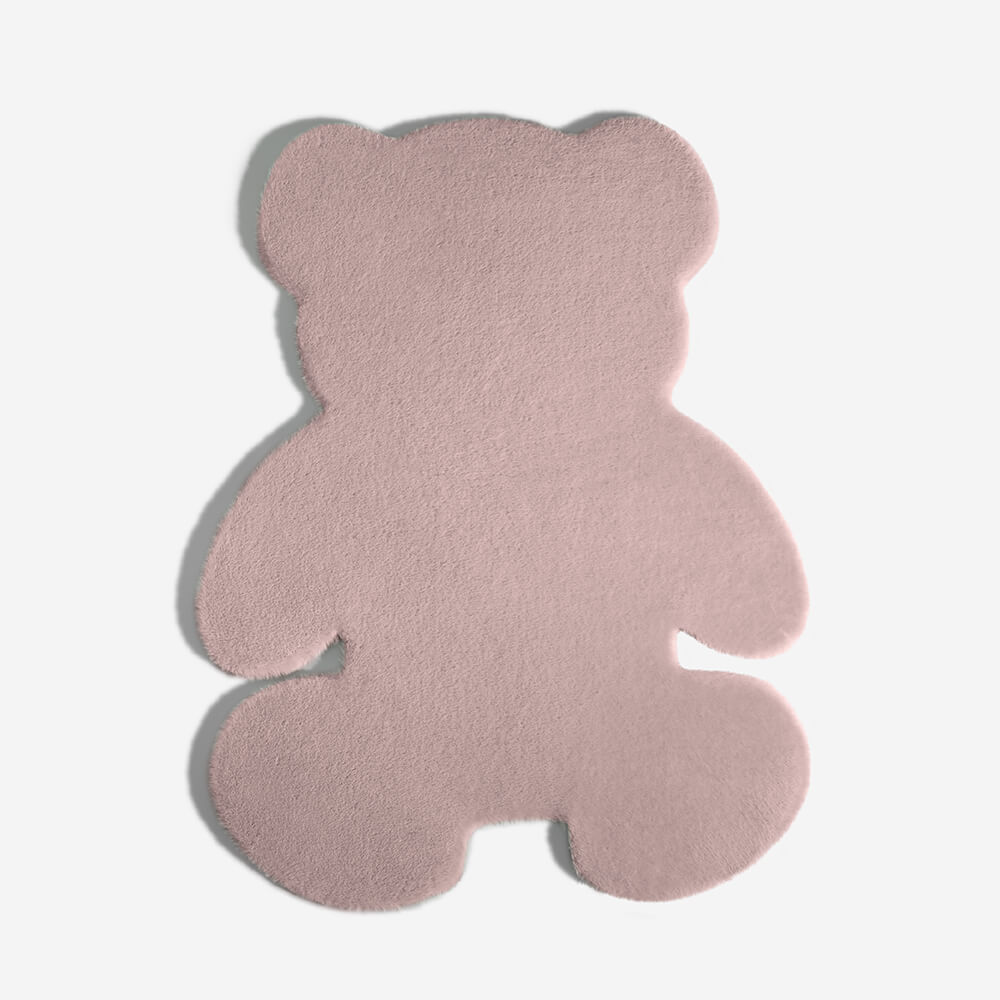 Teddy Bear Shaped Fluffy Large Pet Mat